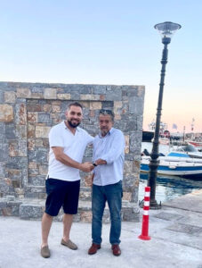 Συνάντηση Hellenic Seaplanes με Πρόεδρο Δ.Λ.Τ Μαλεβιζίου