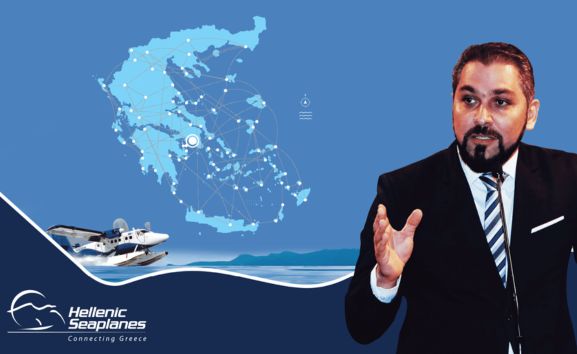 Νικόλας Χαραλάμπους Hellenic Seaplanes CEO