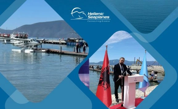 πτηση Hellenic Seaplanes στην Αλβανία